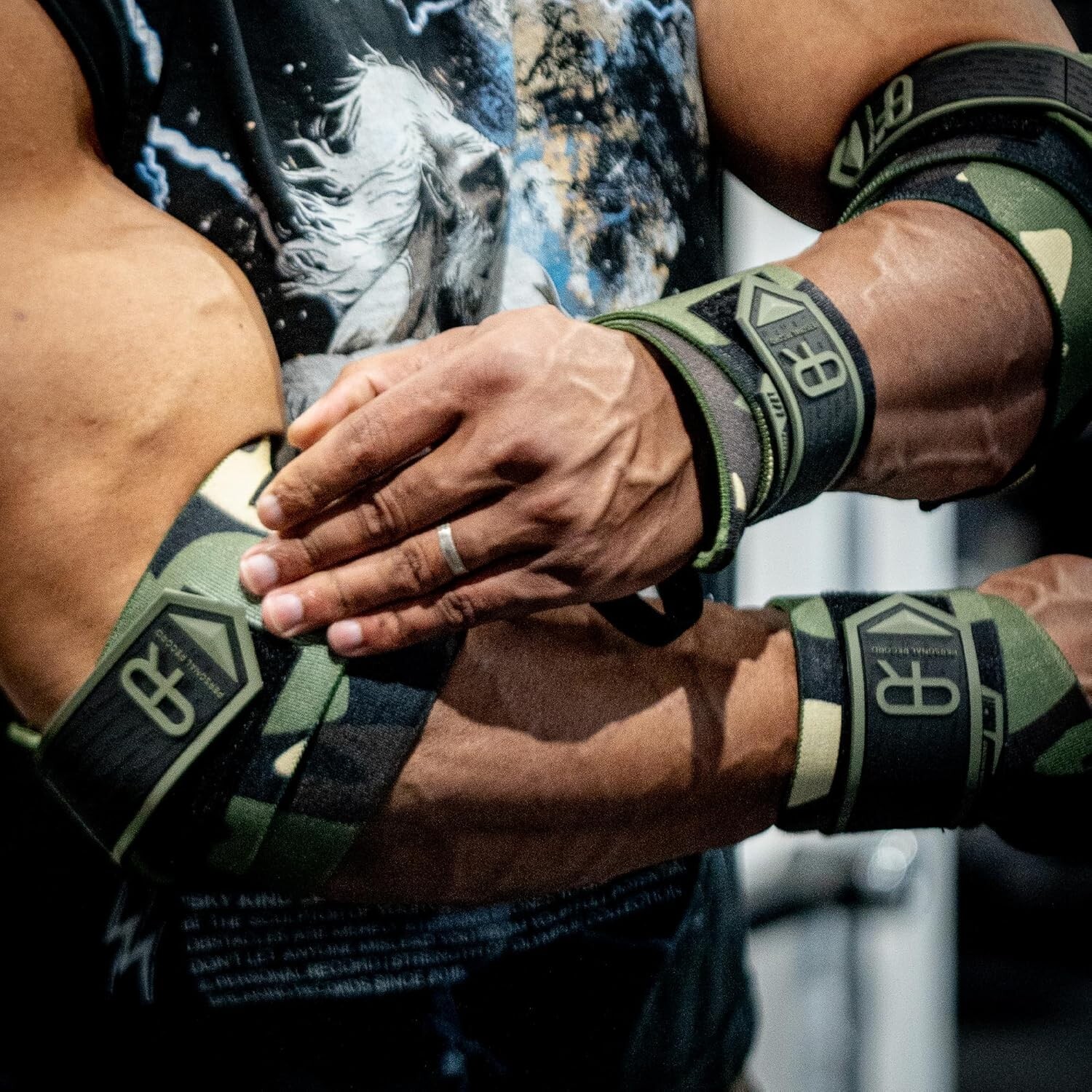 Ergonomic Heavy-Duty Wrist Wraps with Extra Wide Strap for Optimal Performance