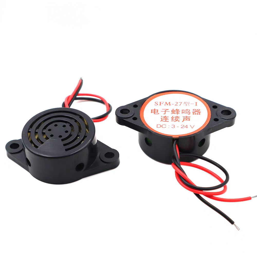 2PCS 100DB Alarm DC 3-24V 5V 12V Electronic Buzzer Continuous