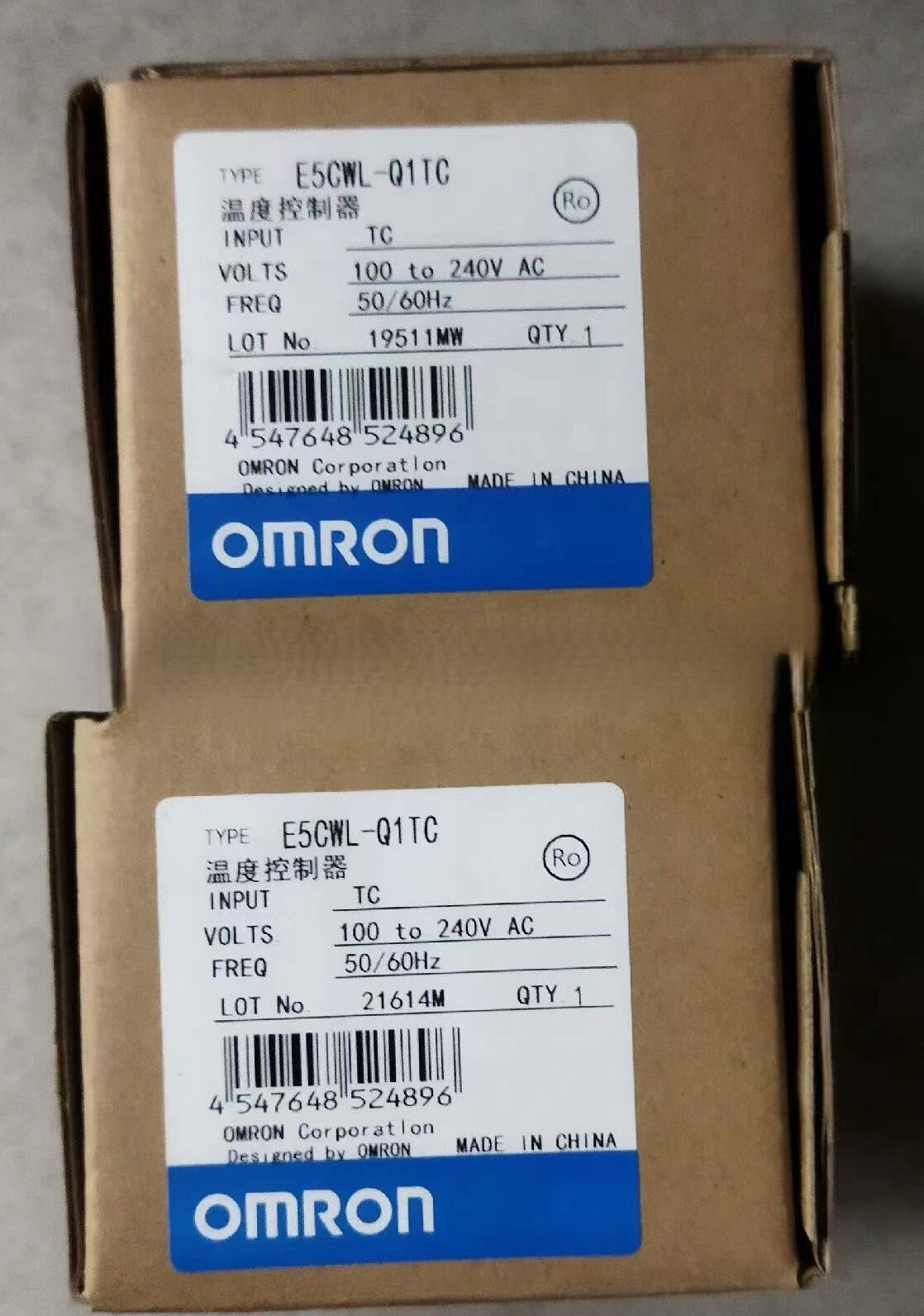 Omron E5CWL-Q1TC Programmable Controller Module New in box
