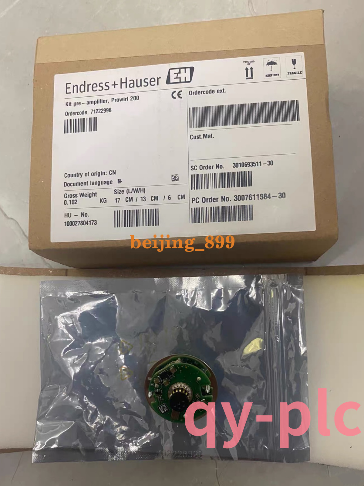 1PC Brand NEW E+H 71222996 drive power Fast transportation