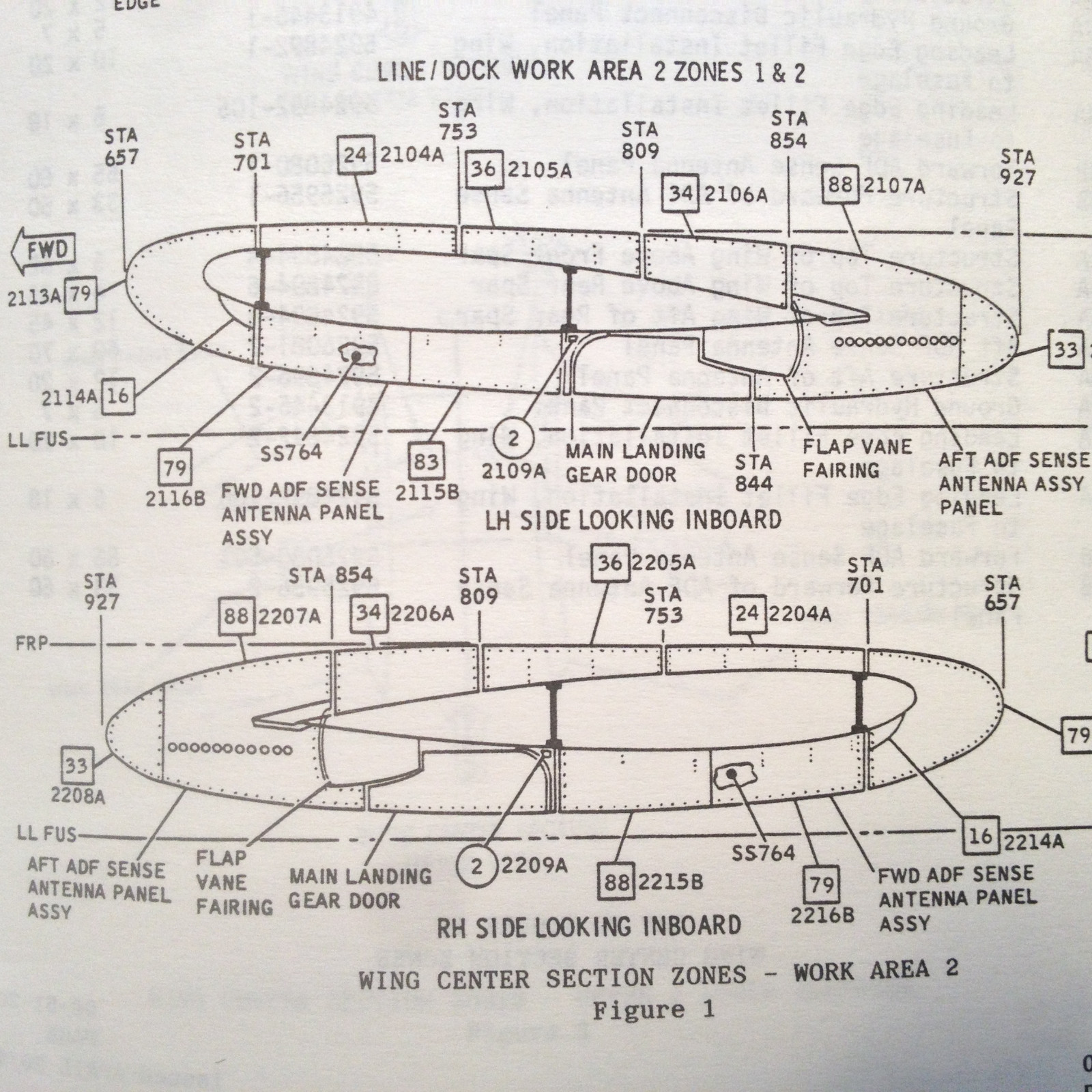 DC-9-50 Maintenance & Engineering Station & Panel Location Handbook
