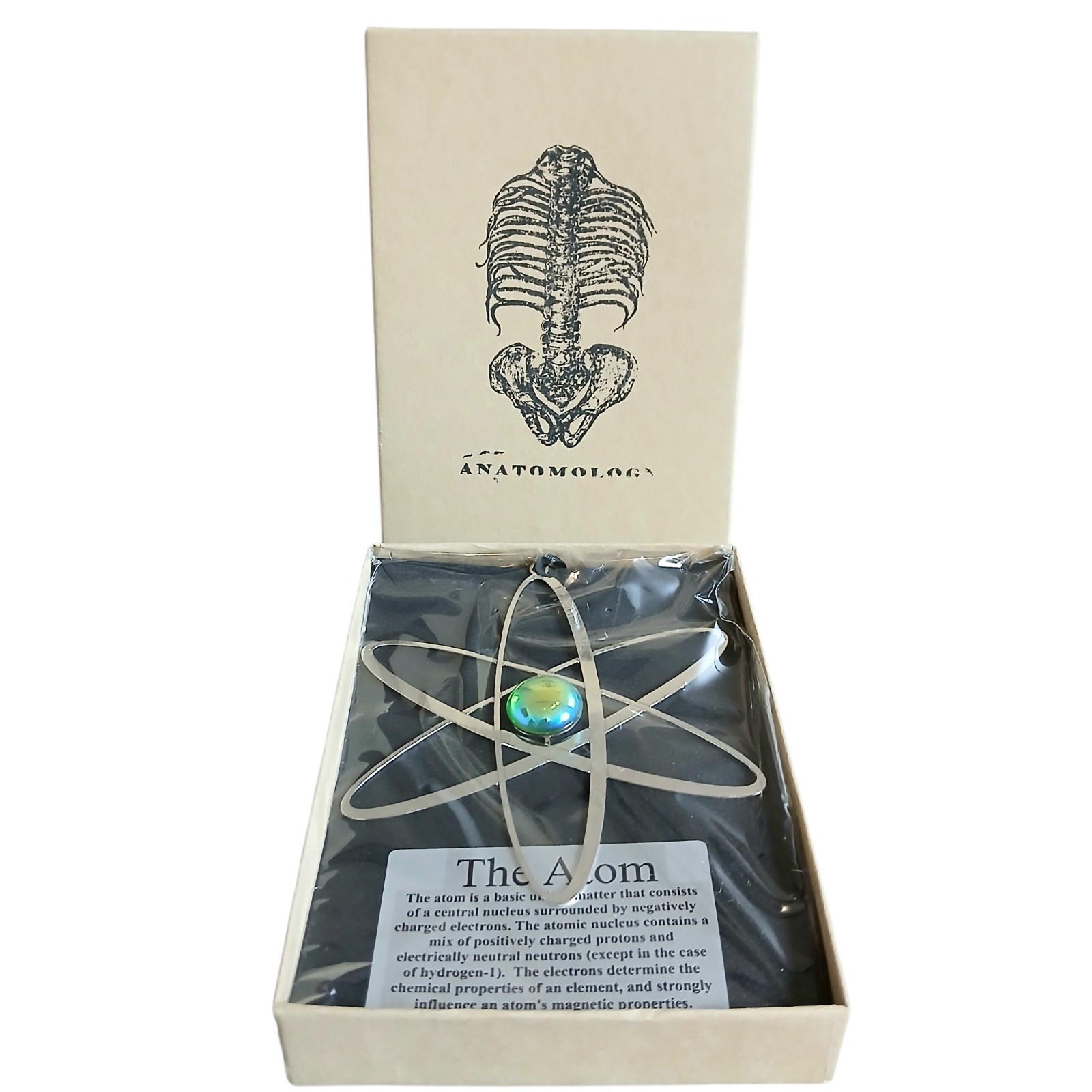 Anatomology The Atom Science Ornament Hanging Decor Ornament  Chemistry NIB