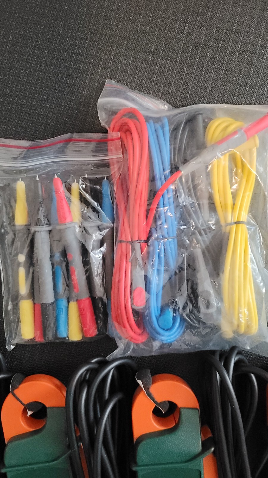 Extech PQ34-2 Current Clamp Probes (3 pack 20/200A)
