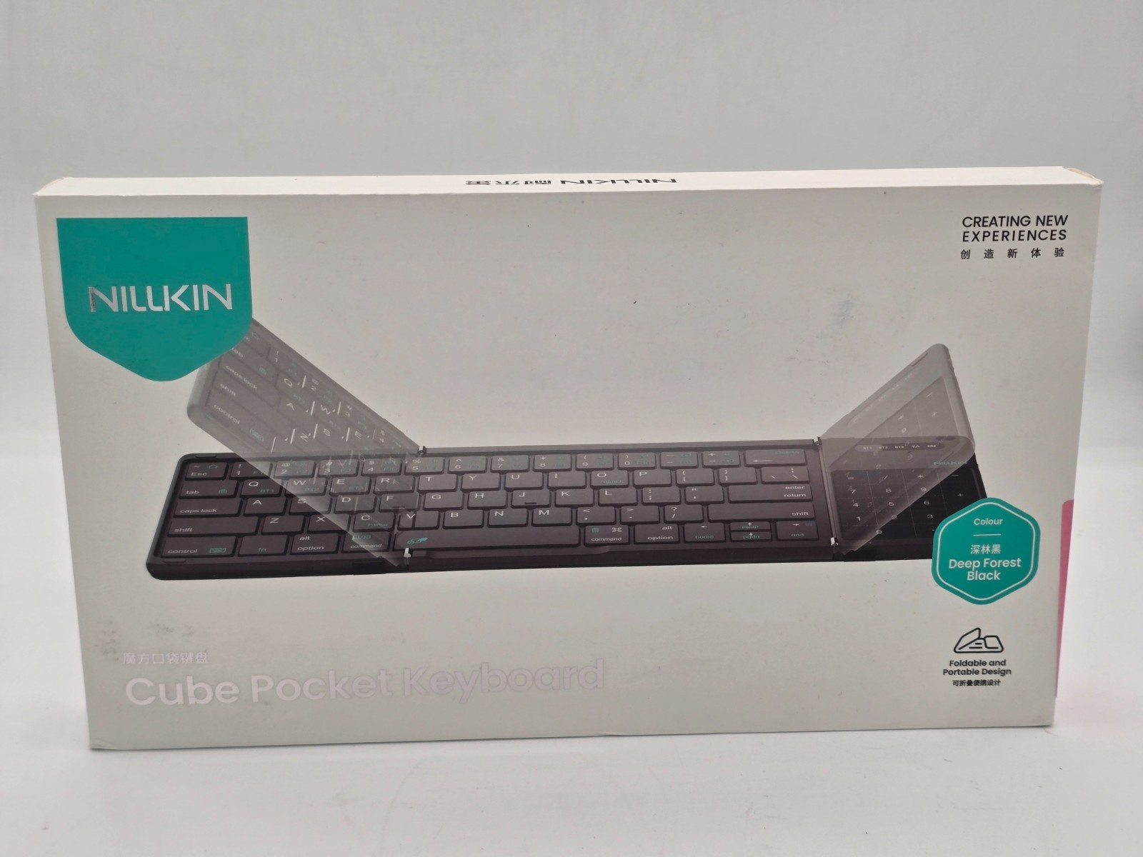 Nillkin Foldable Travel Keyboard Touchpad & Number Pad Bluetooth Wireless