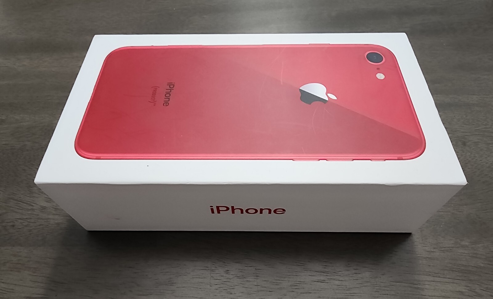Replacement Box For iphone 8 Red 64GB iphone 8 Red (BOX ONLY NO PHONE)