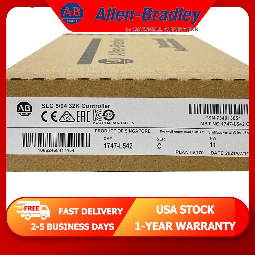 1747-L542 NEW AB 1747-L542 SER C SLC 500 5/04 CPU PROCESSOR UNIT Real US Stock