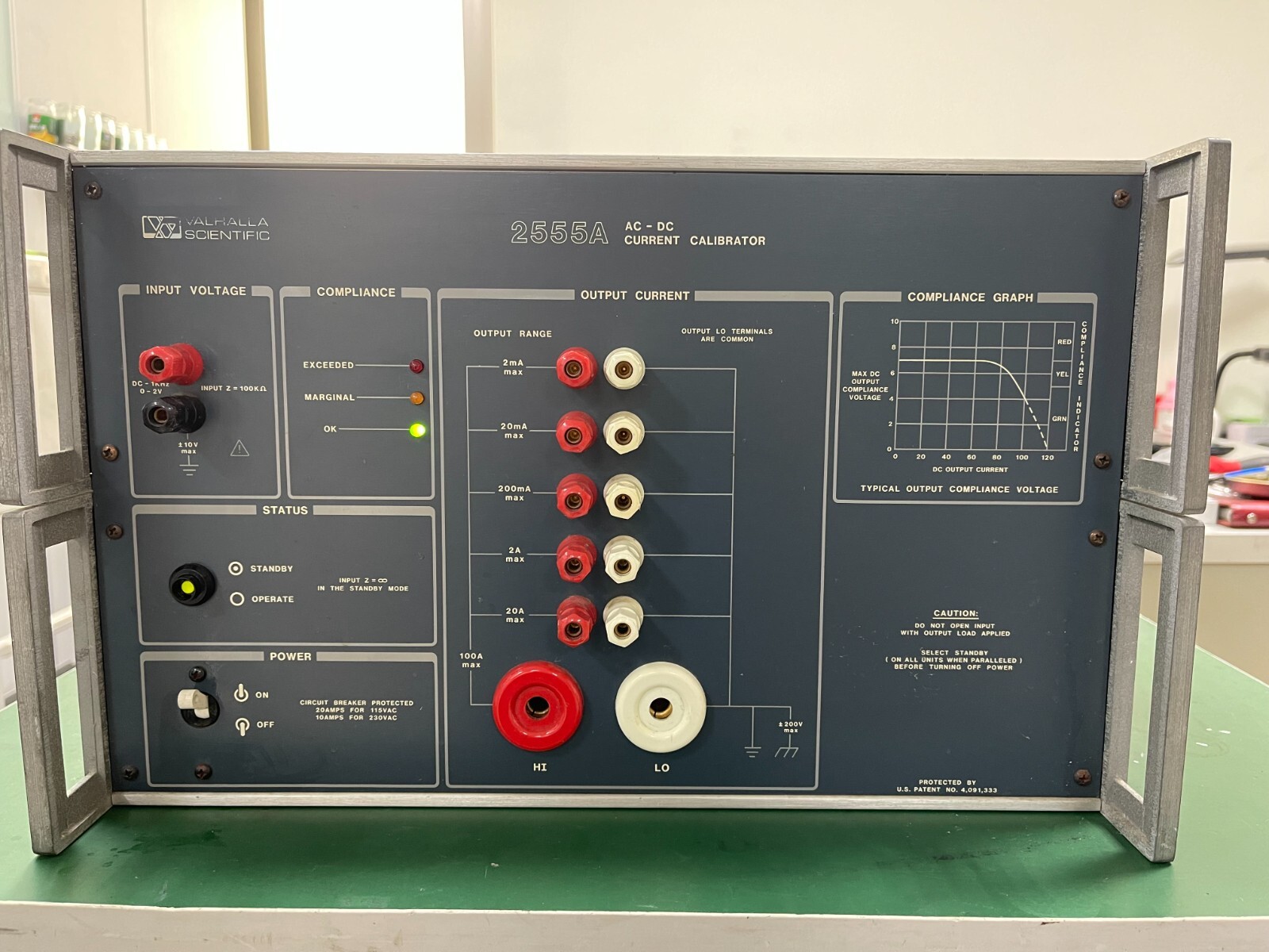 Valhalla Scientific 2555A Calibrator , tested & good working condition
