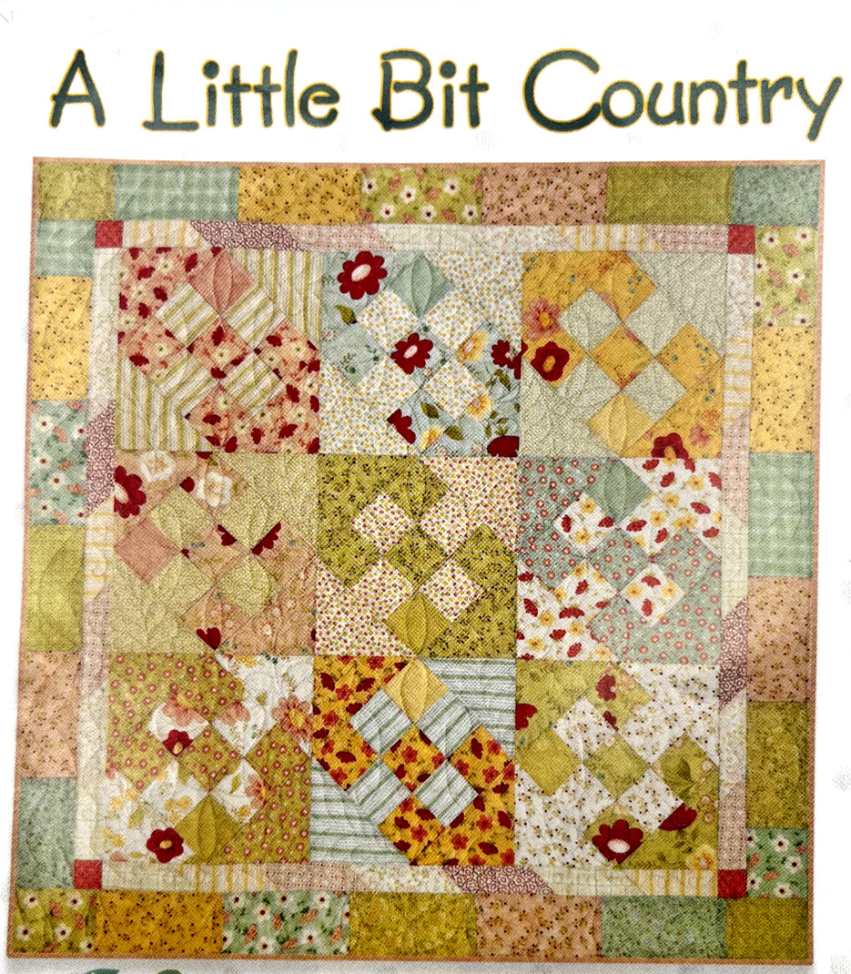 A LITTLE BIT COUNTRY SCHNIBBLES QUILT PATTERN Miss Rosie's Quilt Company 29 x 29