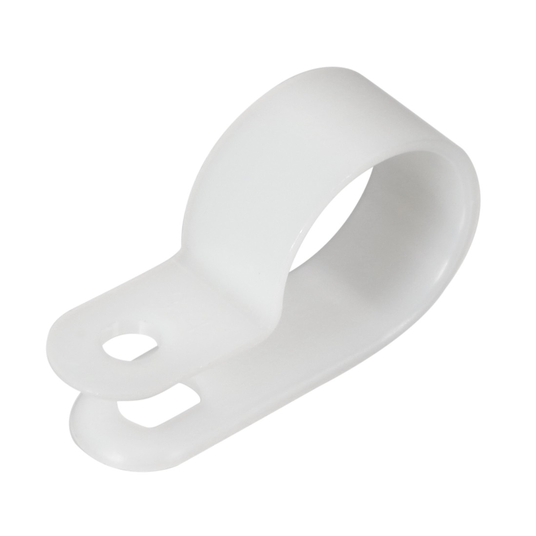 10pcs Nylon R-type Cable Clamp Organizer Cord Clips for Wire Management 19.4mm