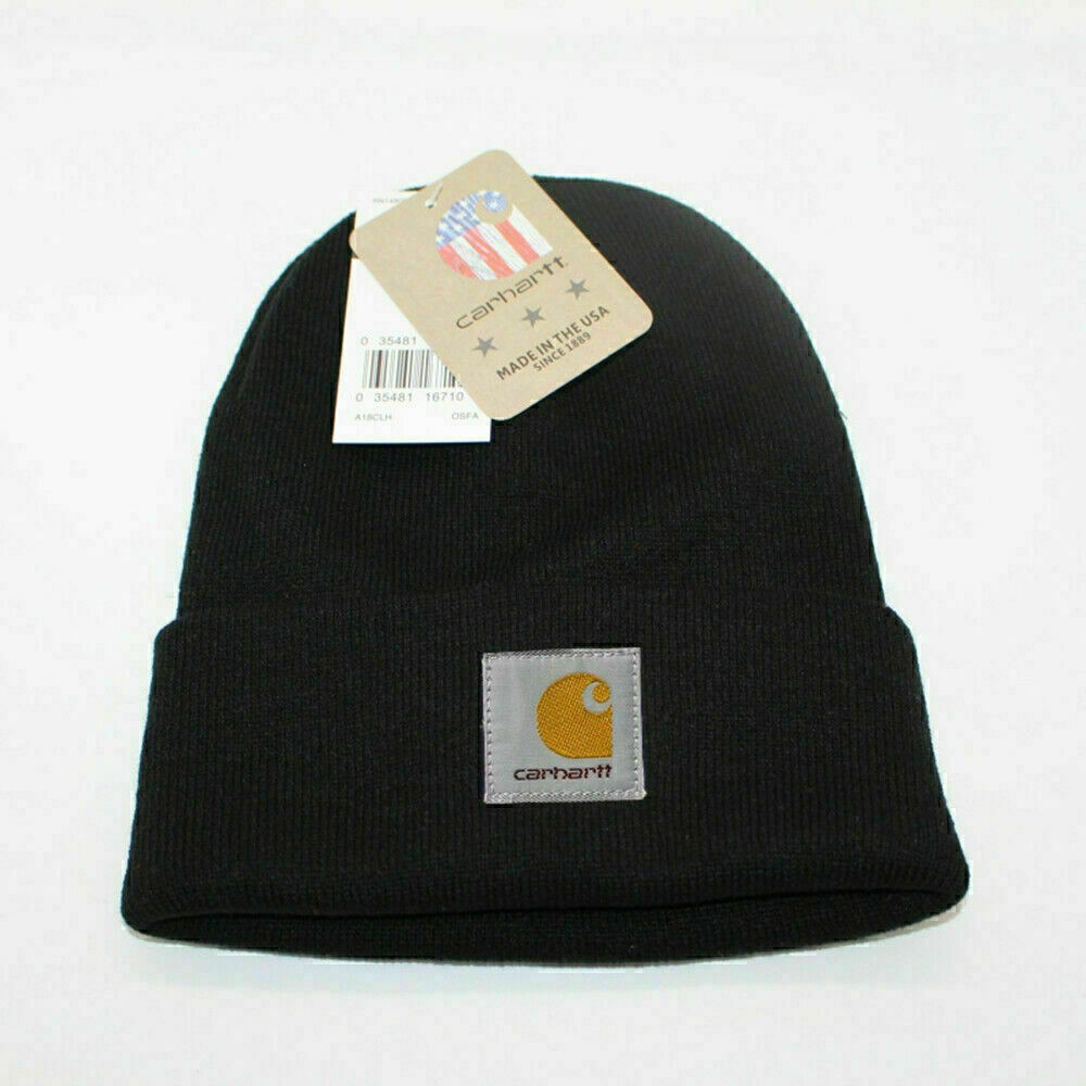 Unisex Carhart Beanie Watch Hat Acrylic Winter Pull On Closure Knit Cap A18