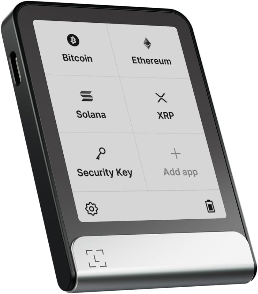 Ledger - Flex Crypto Hardware Wallet with Recovery Key - Graphite