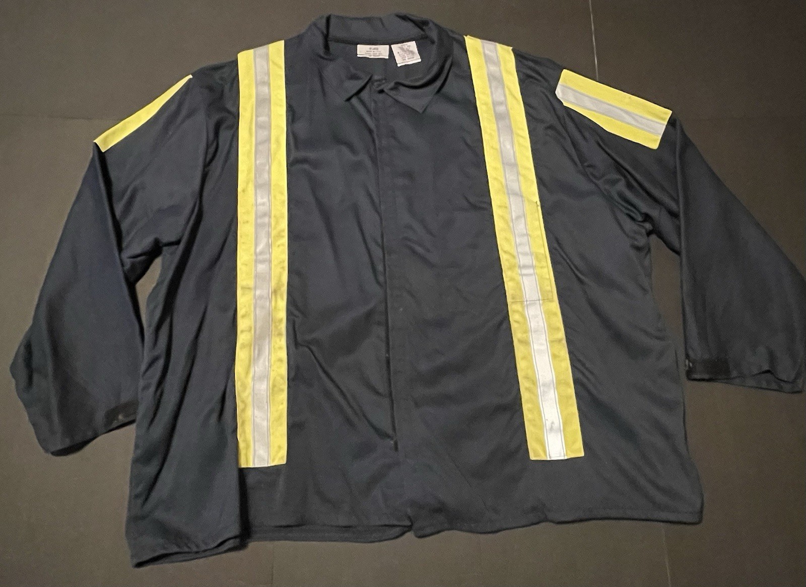 4X Large-Steel Grip Jacket Coat FR Fire resistant  8.1 Cal/CM2 NFPA 70E High Vis