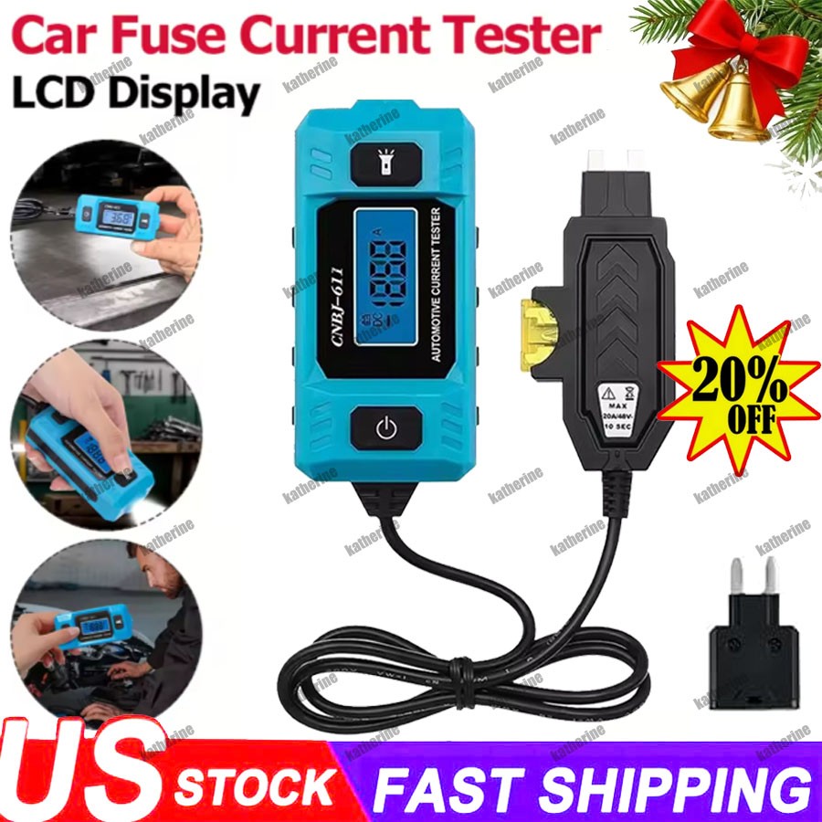 Car Circuit Tester Fuse Voltmeter Ammeter 12V Automotive Current Detector ~HOT