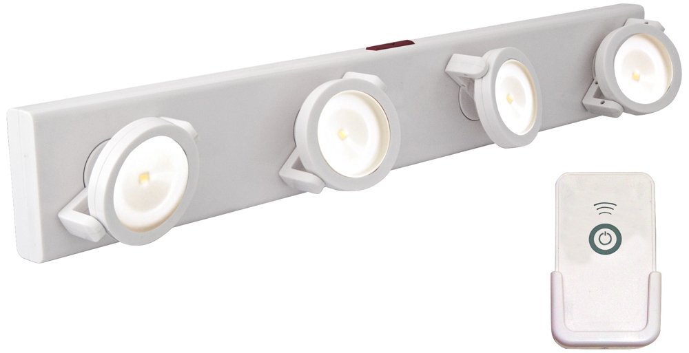Rite Lite LPL704WRC LED Track Light with Remote White