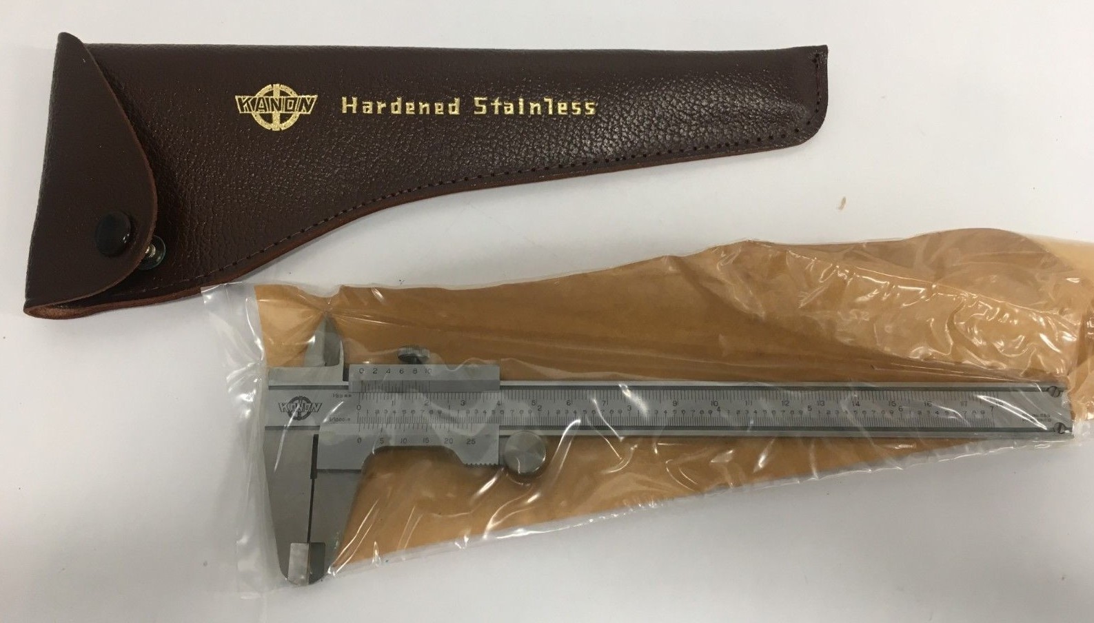 Kanon RSM-150 Vernier Caliper, 0-6"/0-15cm Range, .001"/0.05mm Graduation