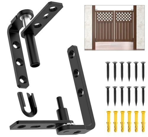 Dual Swing Saloon Door Hinges, Self Closing Cafe Door Hinge Features Small 1