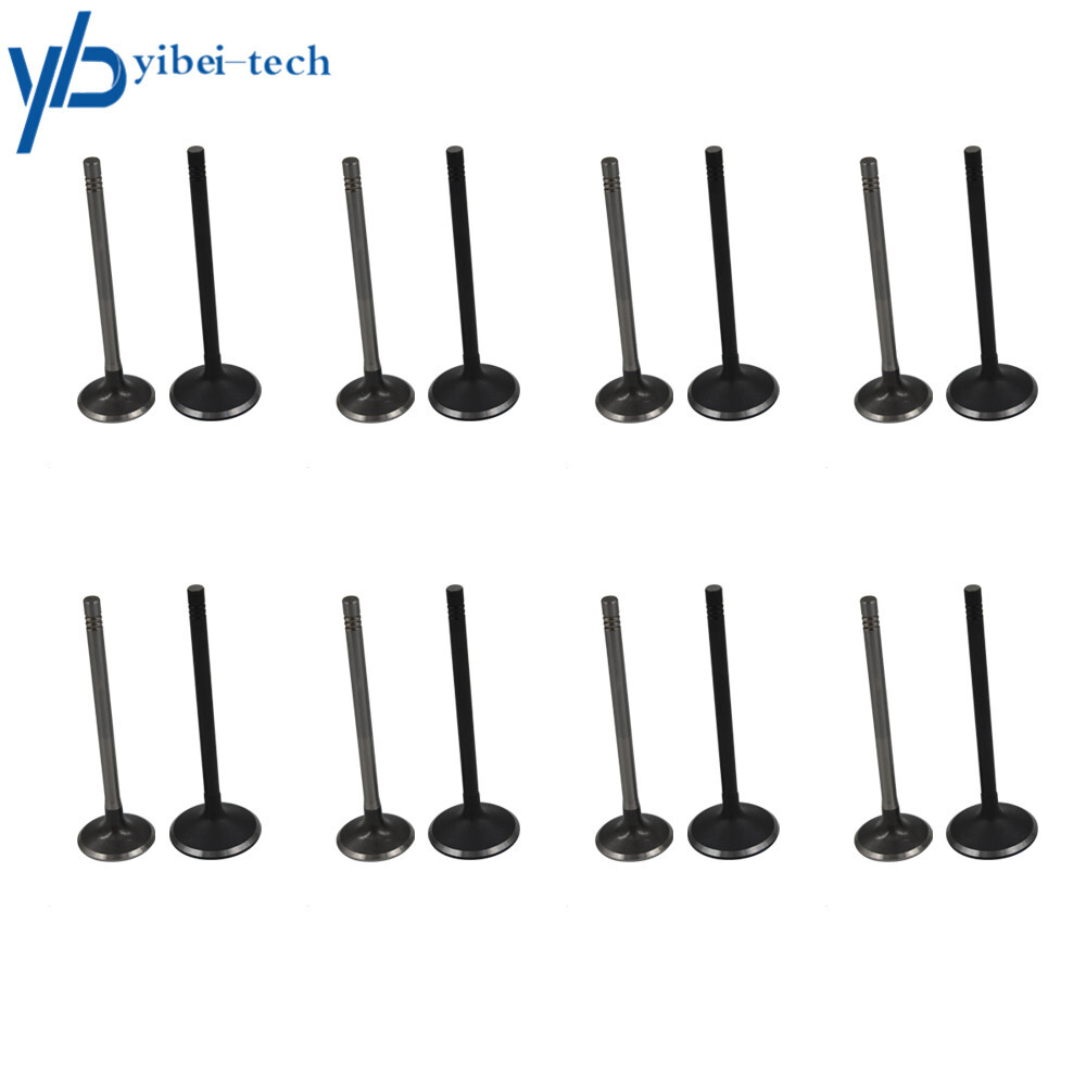 Intake Exhaust Engine Valves For GM 2.0-2.2-2.4 ECOTEC DOHC 12615936 Set of 16