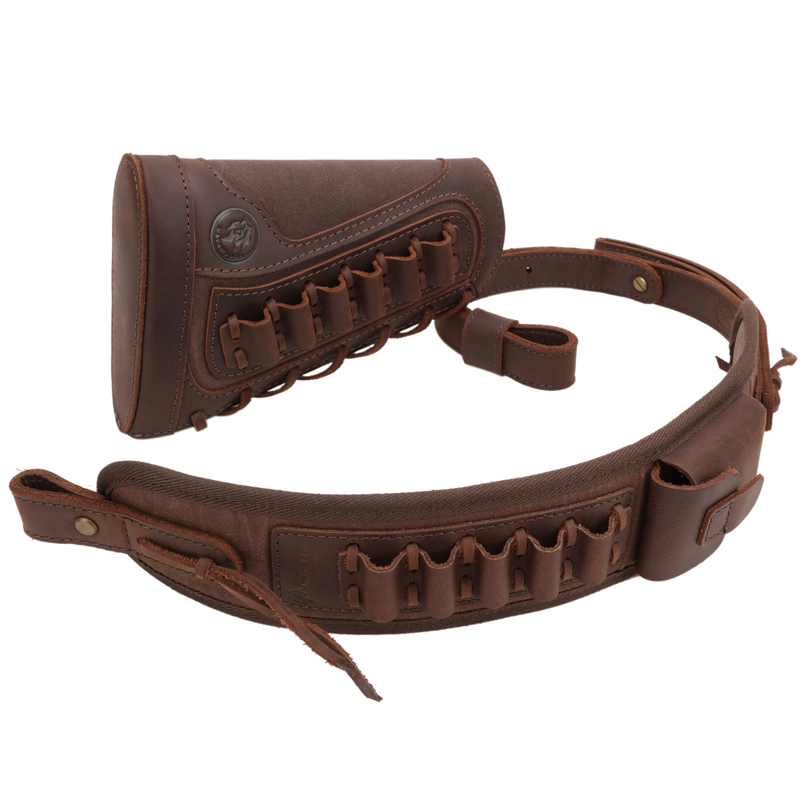 1 Combo of Rifle Gun Buttstock Cover with Matched Sling .22LR.357.308 12GA