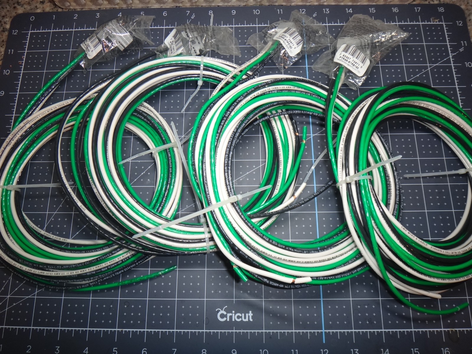 (4) Legrand Pass & Seymour  PTRA6-STRB180 90 Degree Plugtail Conn  15 Ft.