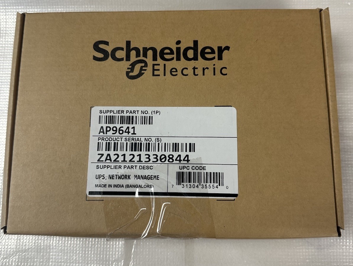 Schneider Electric AP9641 Network Management Card 3 for APC UPS - NEW