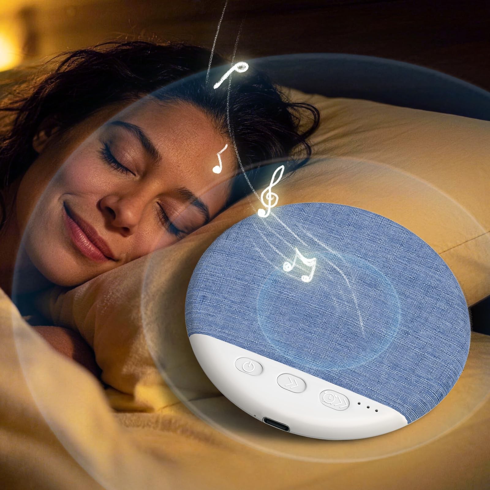 2026 Pillow Speaker,Bluetooth Pillow Speakers for Sleeping,Ultra-Thin Under P...