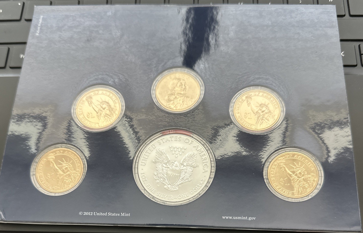 2012 American Silver Eagle Annual US Mint Set.