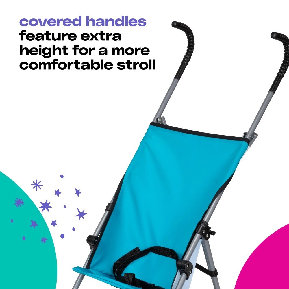 Comfort Height Umbrella Stroller for Toddlers Turquoise