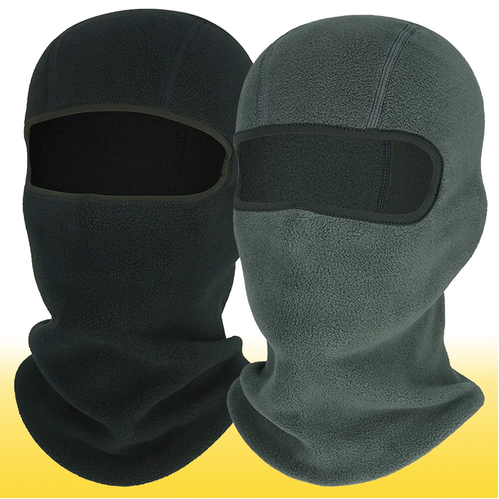 Ski Mask Balaclava Neck Warmer Fleece Snowboard Cold Winter Weather Men Women US
