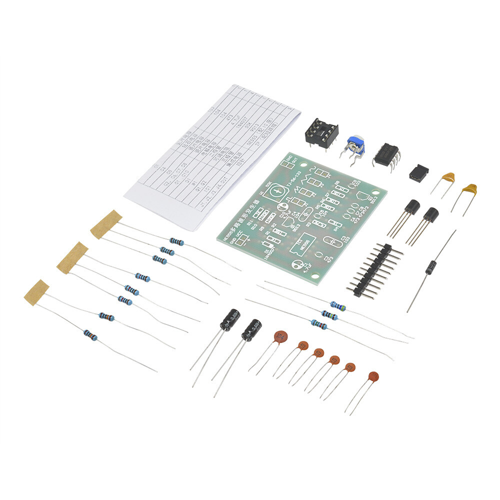 Multi-Channel NE555 Waveform Generator Module Sine Triangle Square Wave DIY Kits