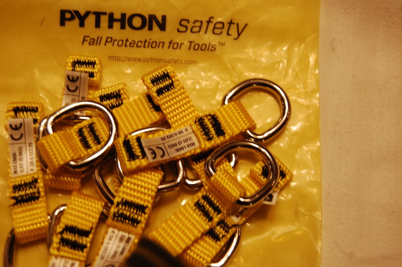 Python D-Ring Attachment DR-0.5x2.25 1500003 (Qty of 10)