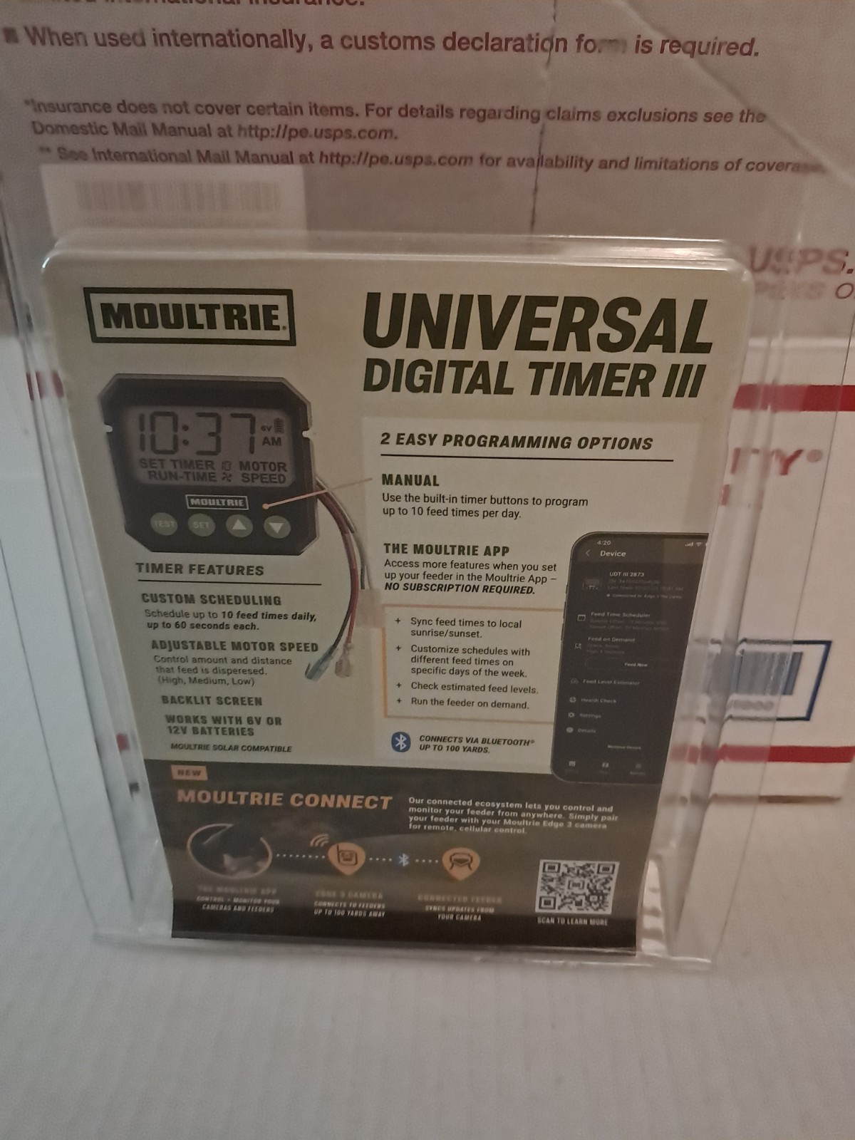 NEW Moultrie Universal Digital Timer III 6 / 12 Volt Feeder Accessory