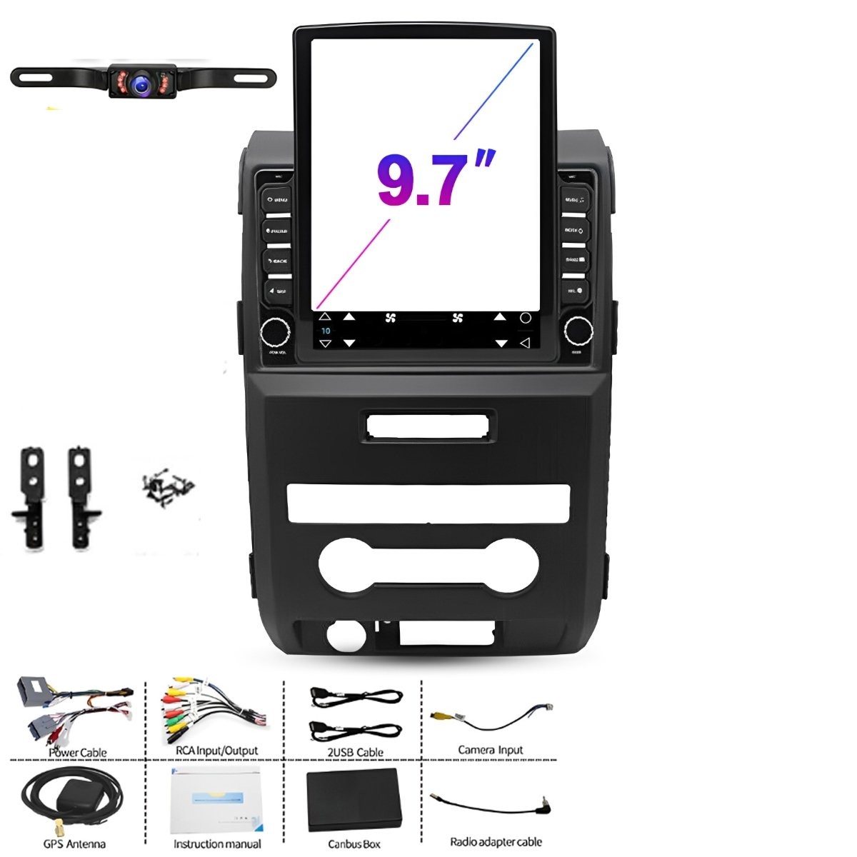 Carplay For Ford F150 2009 2010-2014 Android 14 Car Stereo Radio GPS NAVI +CAM