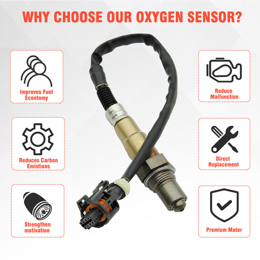 FOR 2011-2015 CHEVROLET CRUZE 1.4L 2PCS OXYGEN O2 SENSOR UPSTREAM & DOWNSTREAM