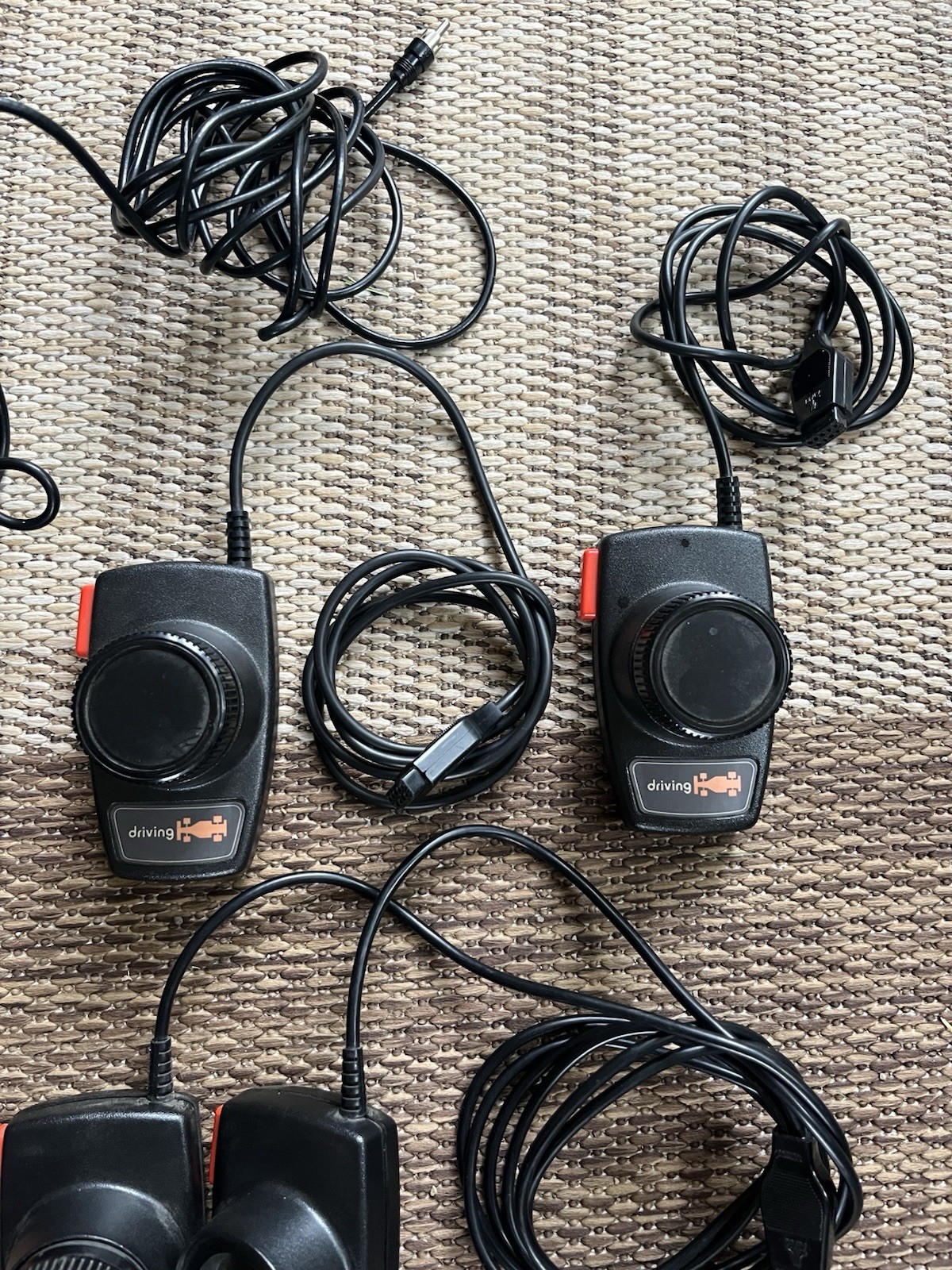 Atari 2600 Console Lot Untested Controllers Joysticks Games Star Raider