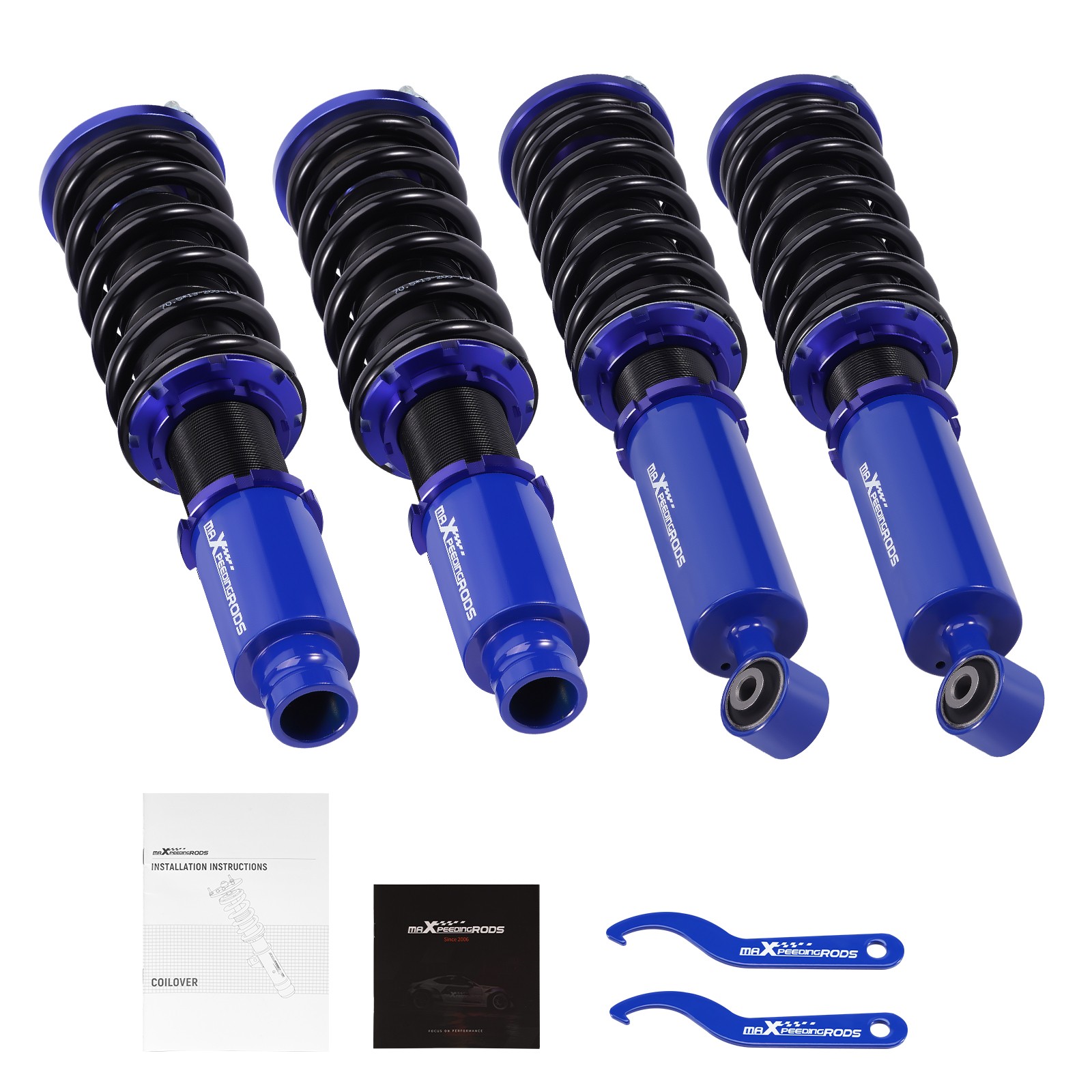 Coilover Suspension Shock Absorber Struts For Honda CR-V 97-01 Adjustable Height