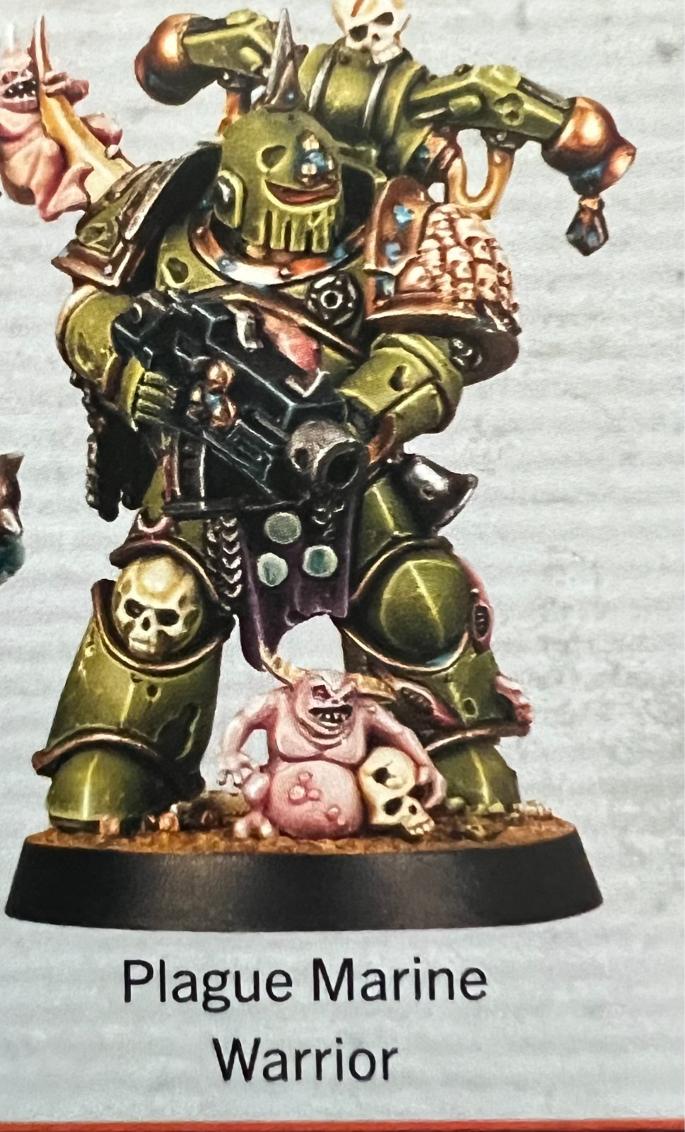 Warhammer 40,000 Kill Team Death guard Plague Marine Warrior