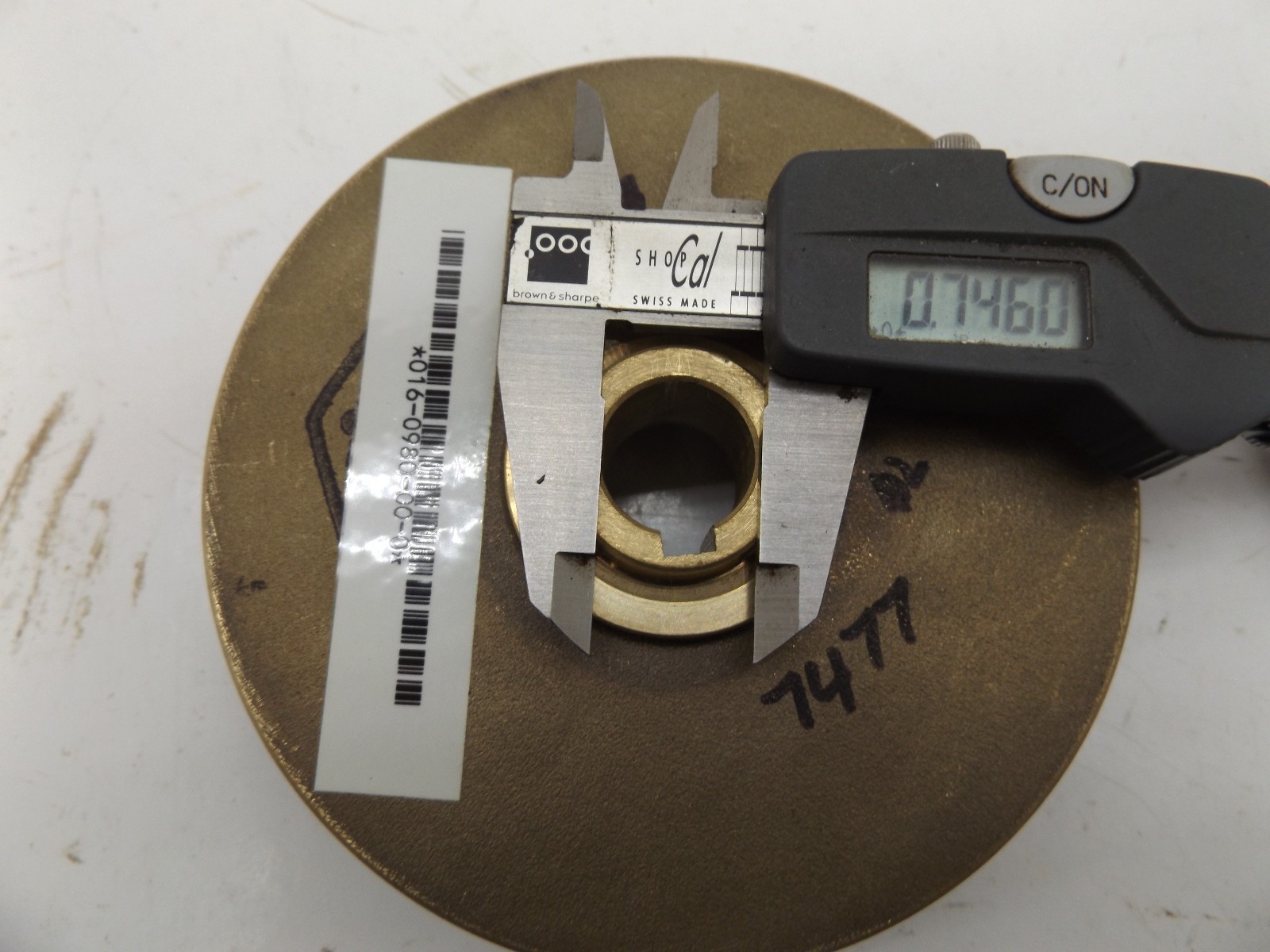 016-0980-00-0 Impeller Hale HP100 type 2