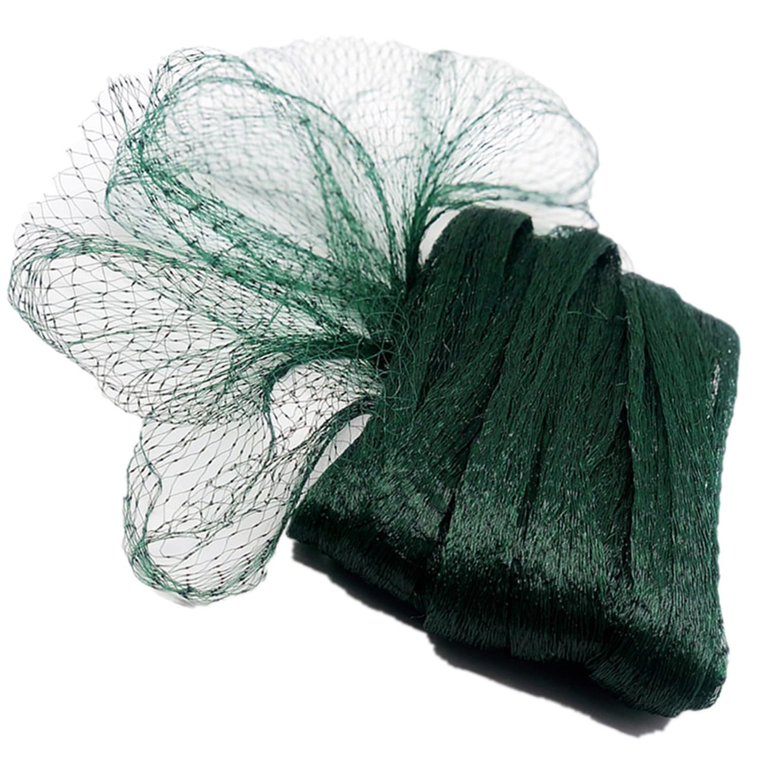 Vocray Bird Netting for Garden 6.5X100 FT, 1/4 6.5×100FT,1/4 In Mesh, Green