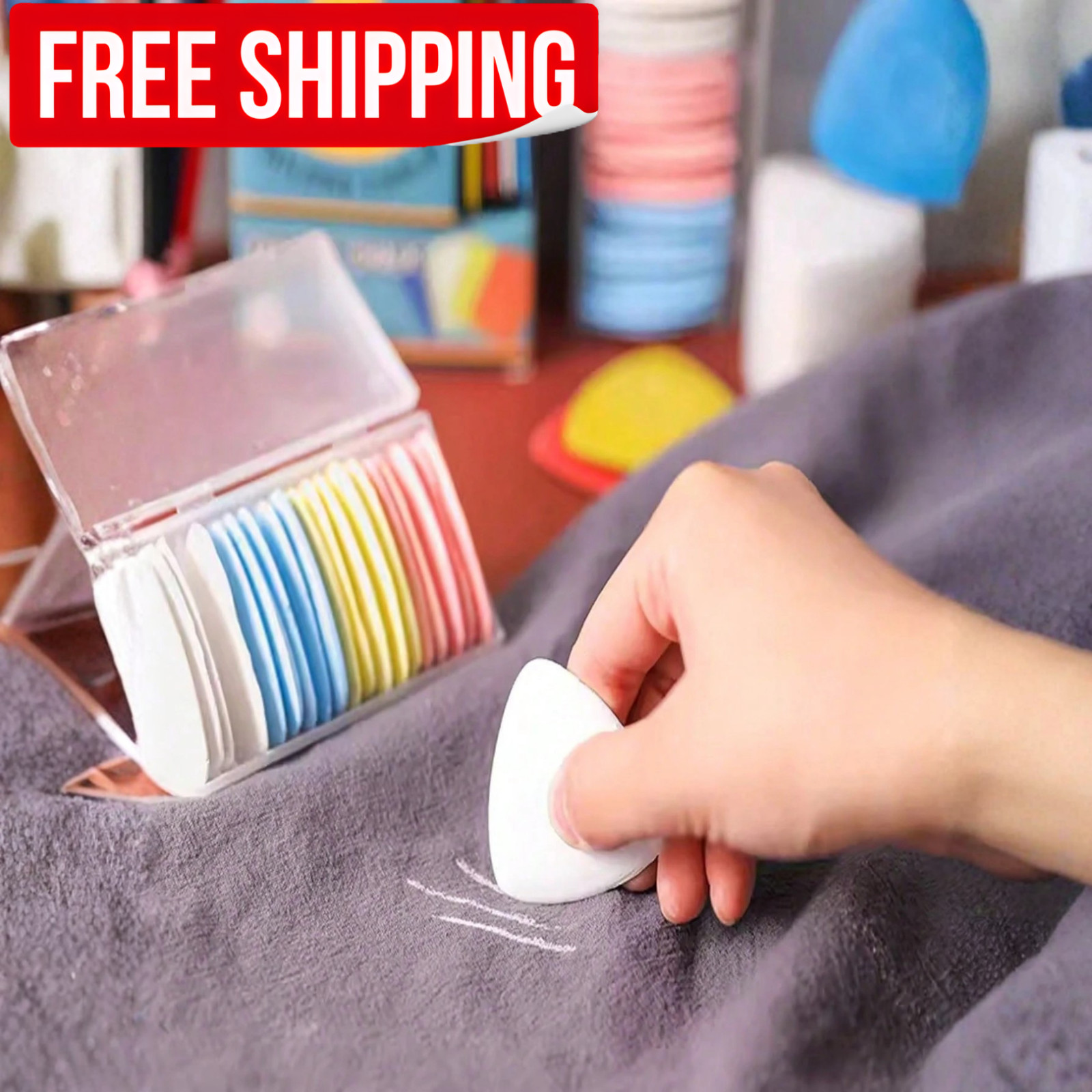 10Pcs Tailor Chalk Pencils Erasable Sewing Fabric Marking Chalk Craft Quilting