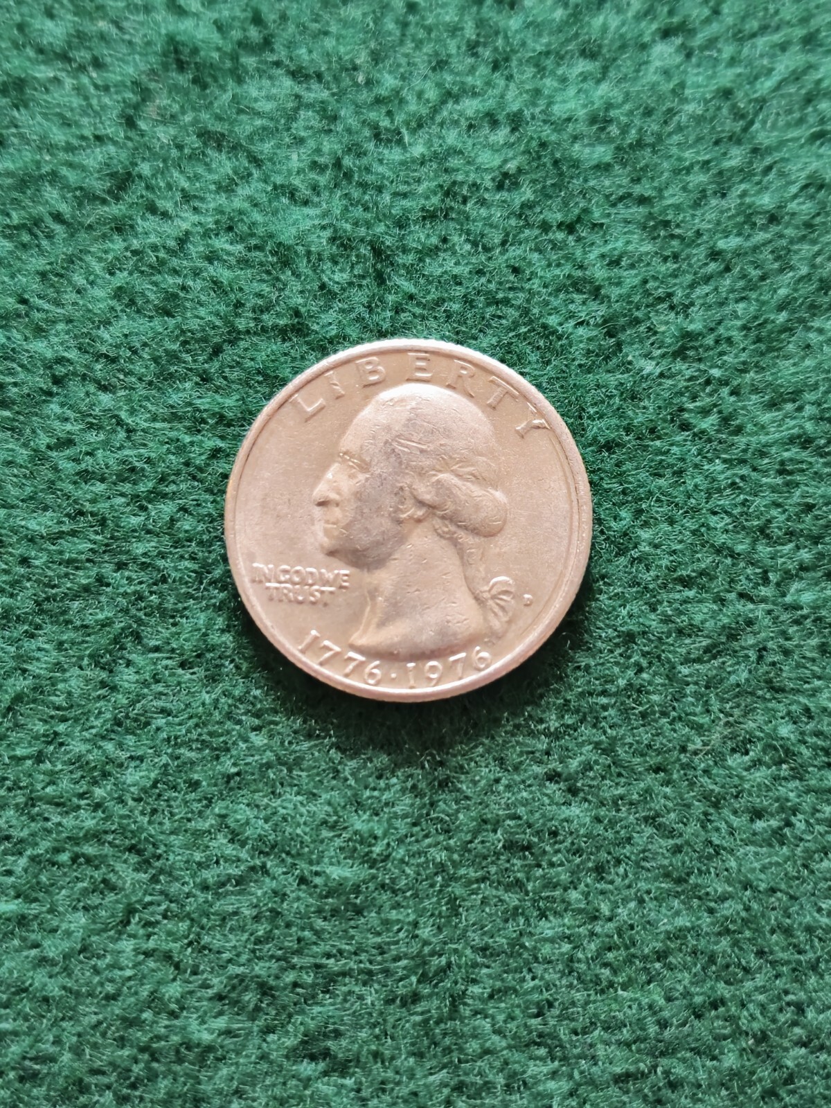 1976-D 25C Washington Quarter USA