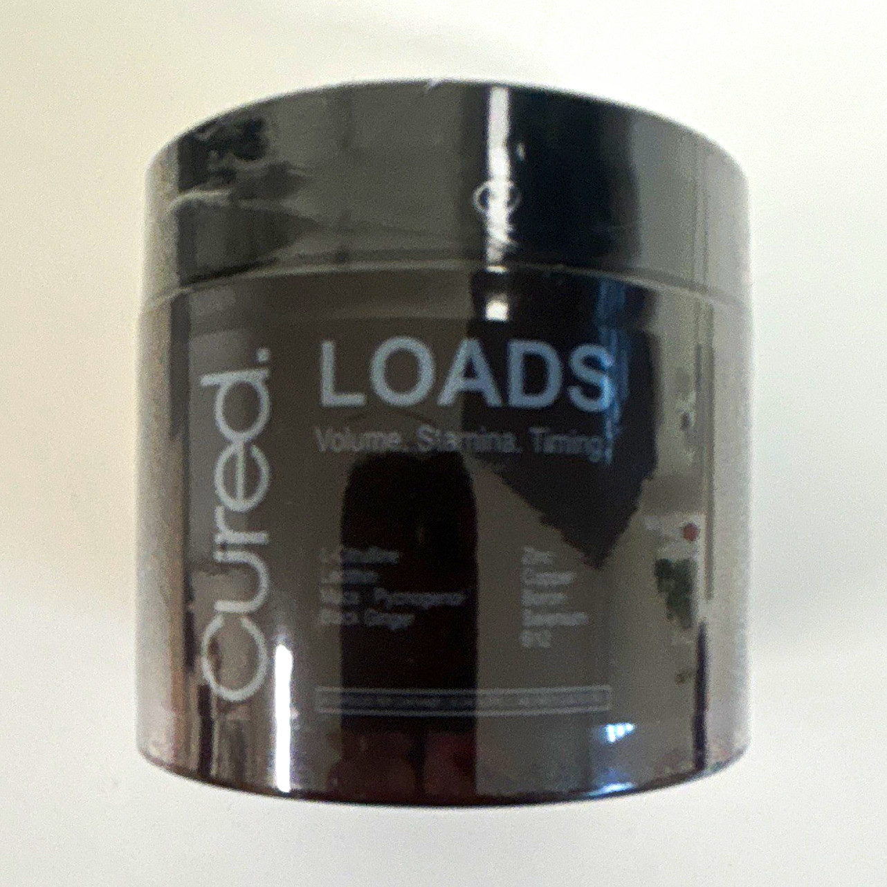 Cured L.O.A.D.S. Sports Supplement Training Powder, Ginger Flavor