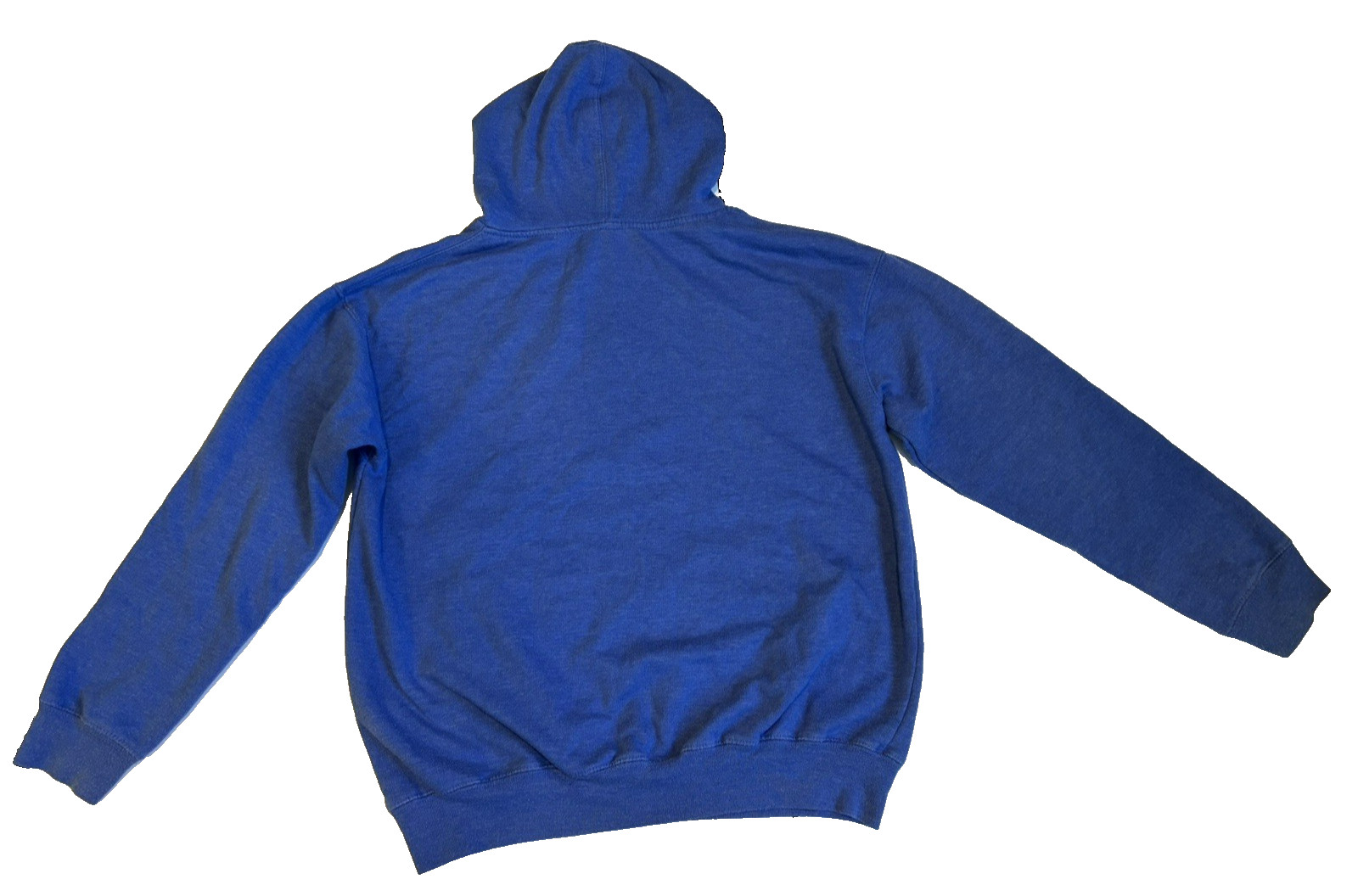 Durham Bulls Youth Blue Hooded Sweatshirt with Bull Logo Size Large