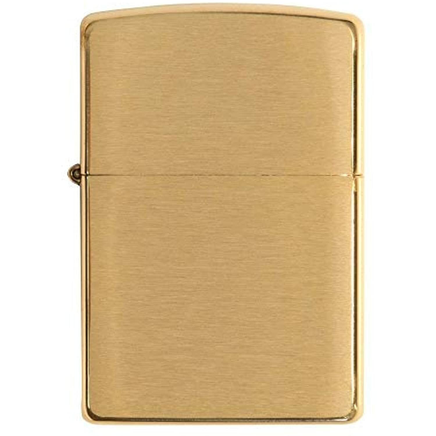 Zippo 168 Armor Brushed Brass Pocket Lighter