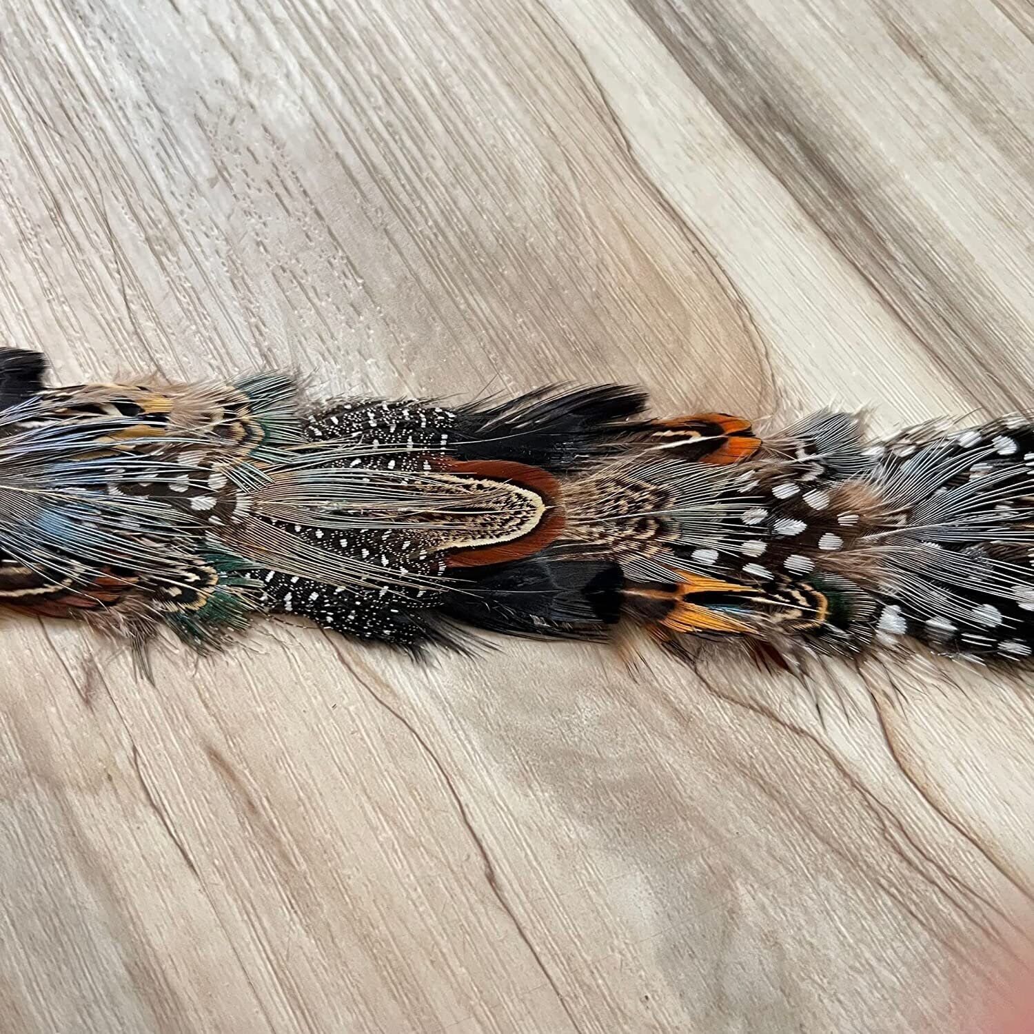 Feather Hat Band for Western Cowboy Hats, Fits All Styles - Falcon