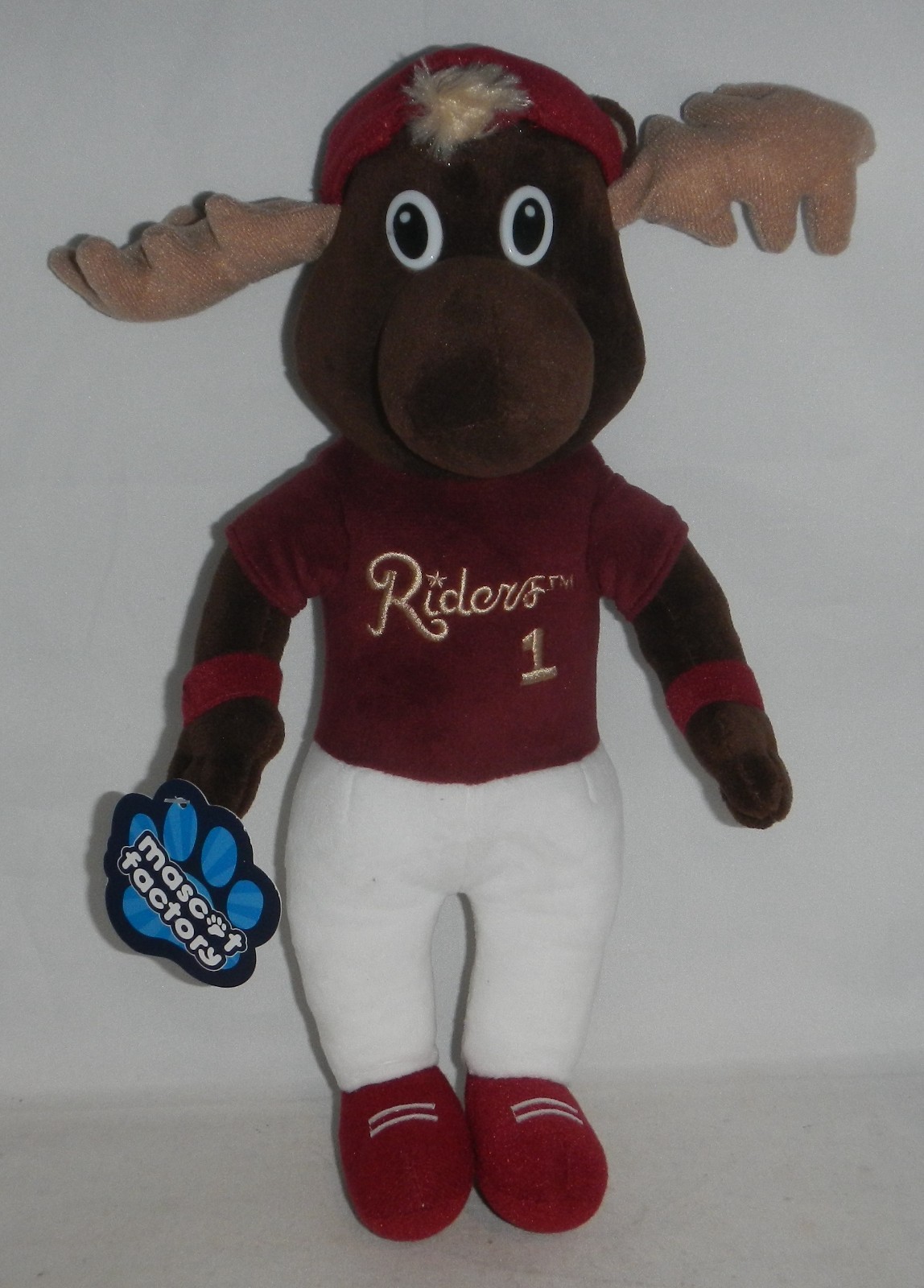 NWT Frisco RoughRiders Minor League Baseball MiLB Bull Moose Mascot Plush Toy