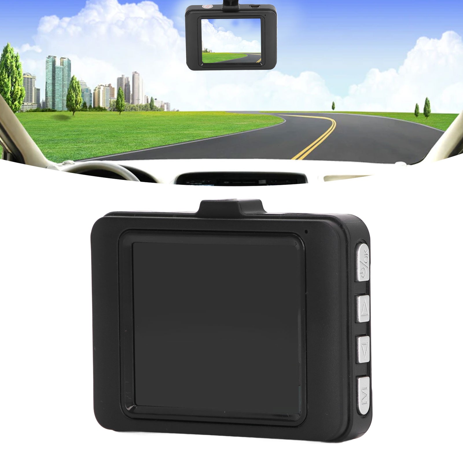 Car DVR Dashcam Multifunction 1080P Full HD Loop Recording Motion Detection