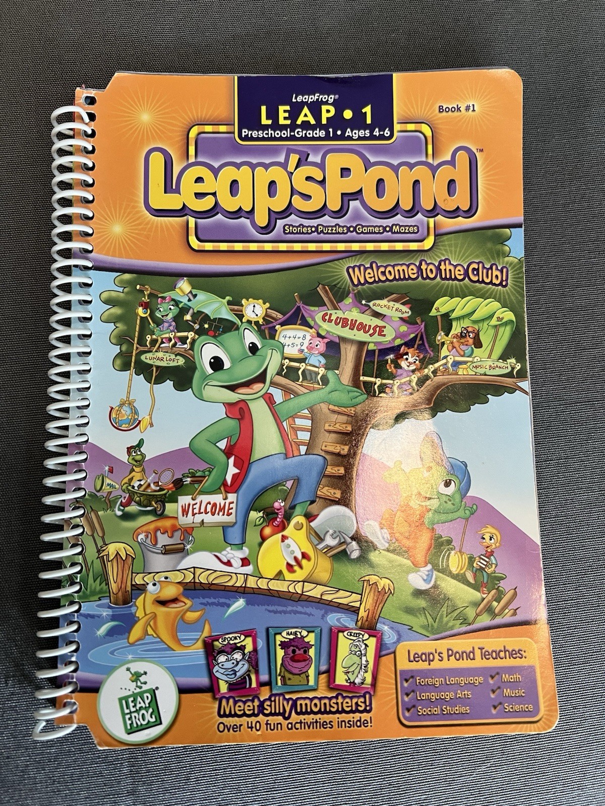 Leap 1 Leaps Pond Book #1 Stories Puzzles Games And More Leap Frog