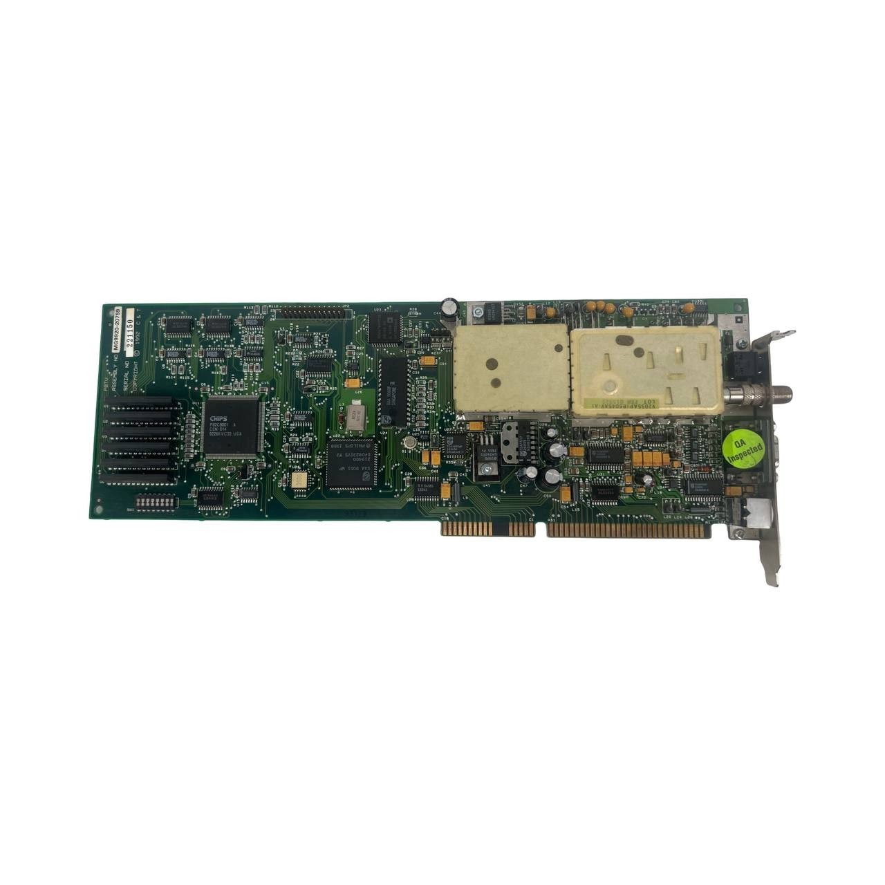 C&T 060073 MG9920-20759 ISA NTSC PBTV TV TUNER CARD FCC ID GWYPBTV-00