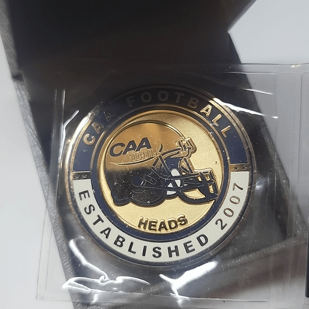 CAA Football Conference Of Champions Coin 2007