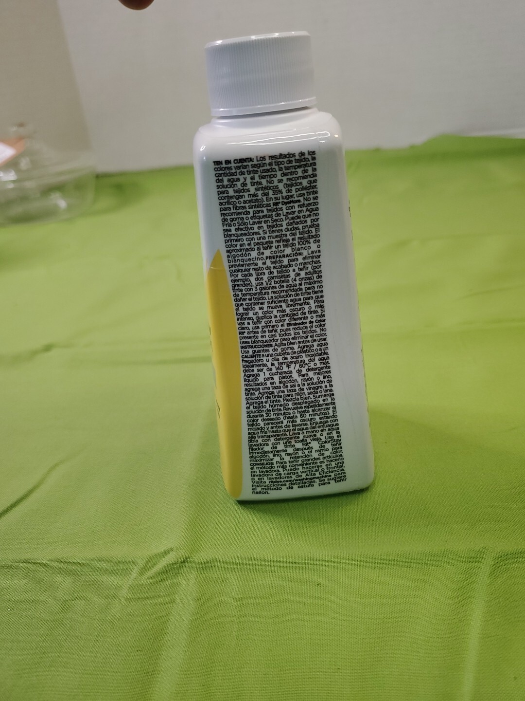 Lemon Yellow Rit Liquid Dye 8 oz Bottle New